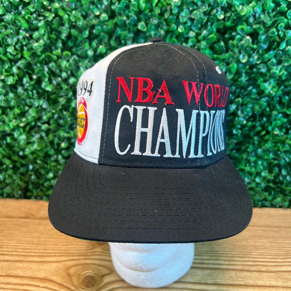 Vtg Houston Rockets 1994 NBA World Champions Starter Snapback Hat Cap One Size